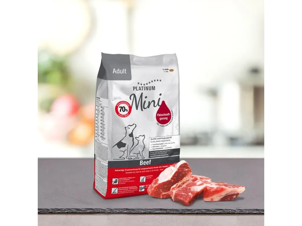 Platinum MINI Adult Beef - Hovězí 900g Originální