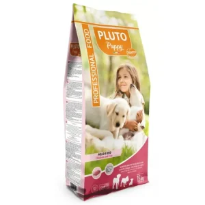 PLUTO Dog Puppy 15 kg Omezená Nabídka