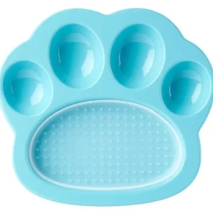 Ověřený PetDreamHouse zpomalovací miska Paw 2 v 1 Mini – modrá