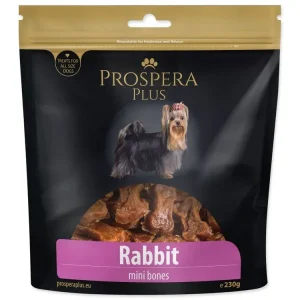 Pochoutka Prospera Plus králičí mini kosti 230g Expresní Doručení