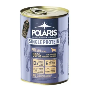 Aktuální Polaris Single Protein Paté Pes Telecí, konzerva 400 g
