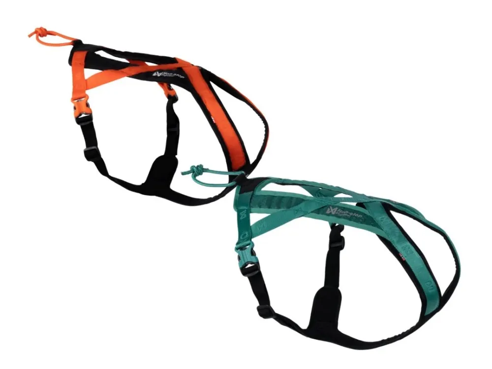 Postroj pro psy Non-Stop dogwear Rush oranžový Značkový
