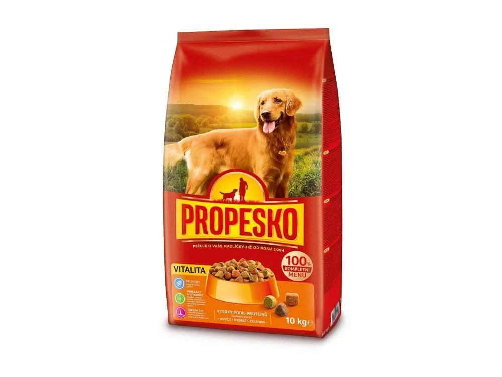 Akční Nabídka PROPESKO Dog Vitality 10 kg
