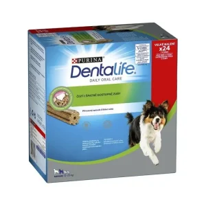 Časově Omezené Purina DentaLife Medium Multipack 15 - 25 kg 24tyčinek