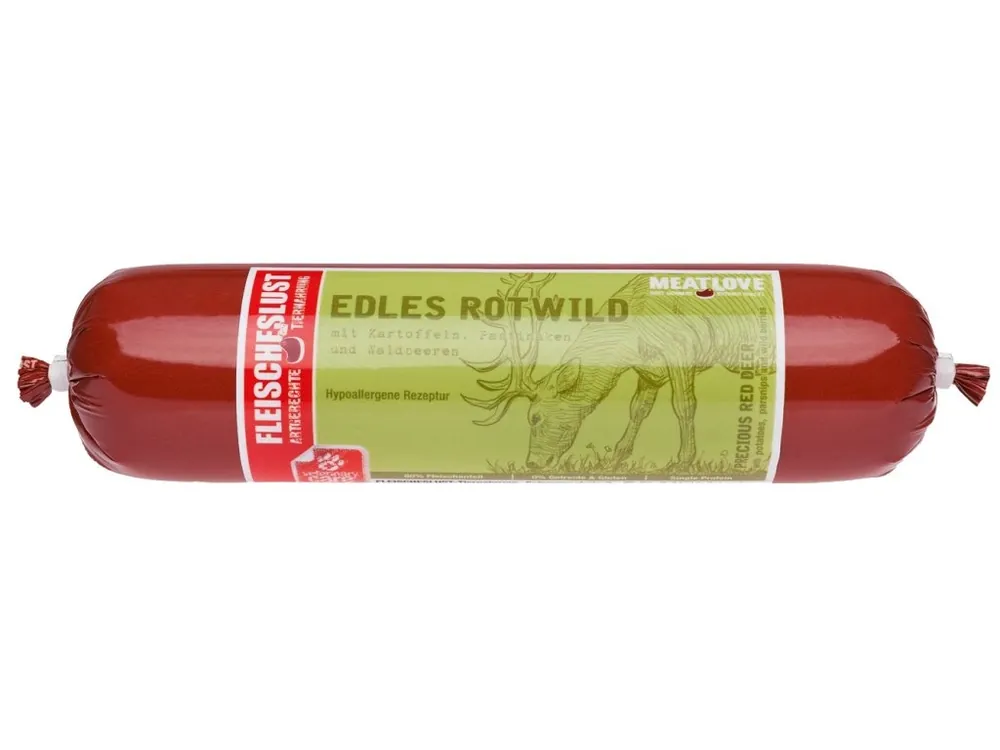 RED DEER 400g potato, parsnips & berries - EXP 25.09.2025 Nejprodávanější