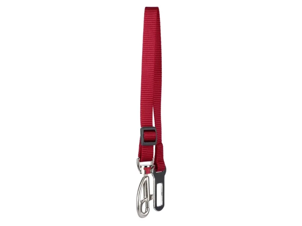 Cenový Hit Red Dingo bezpečnostní pás – Red – 15 mm x 34-50 cm