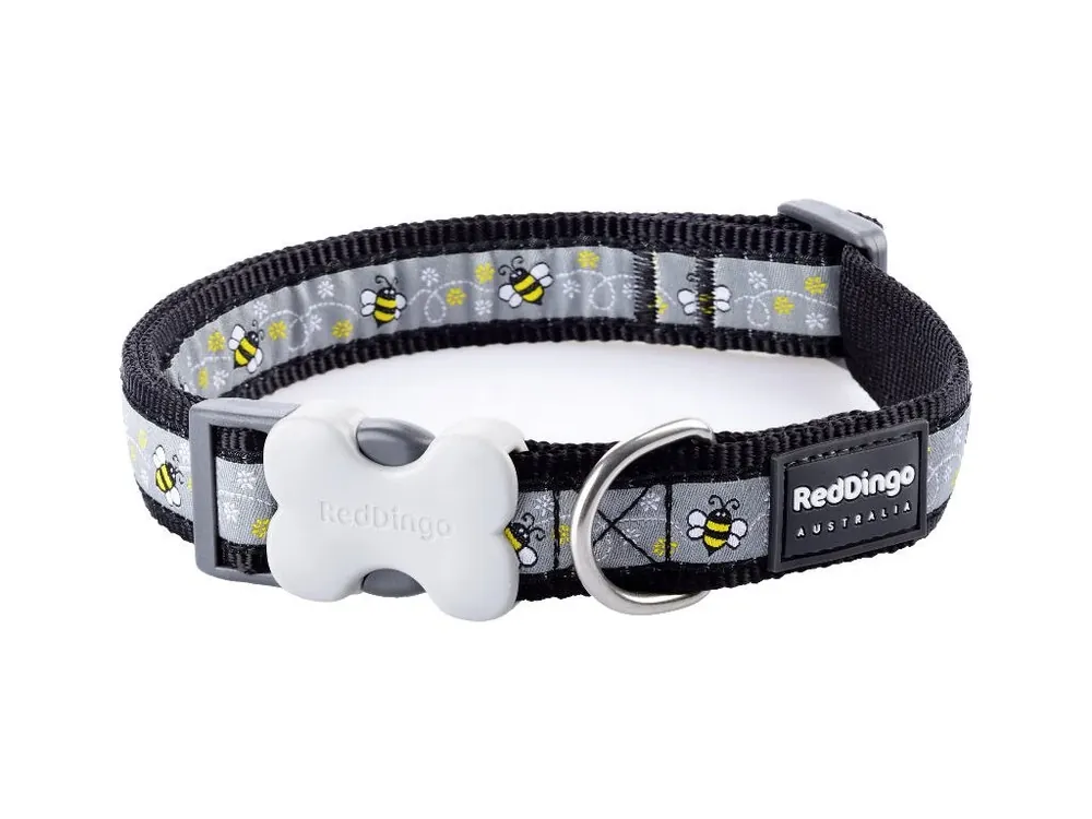 Red Dingo obojek – Bumble Bee Black – 15 mm x 24-36 cm Aktuální