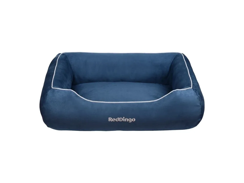 Red Dingo pelech Donut Bed – Marine Dark Blue – Large 100 cm Výprodej