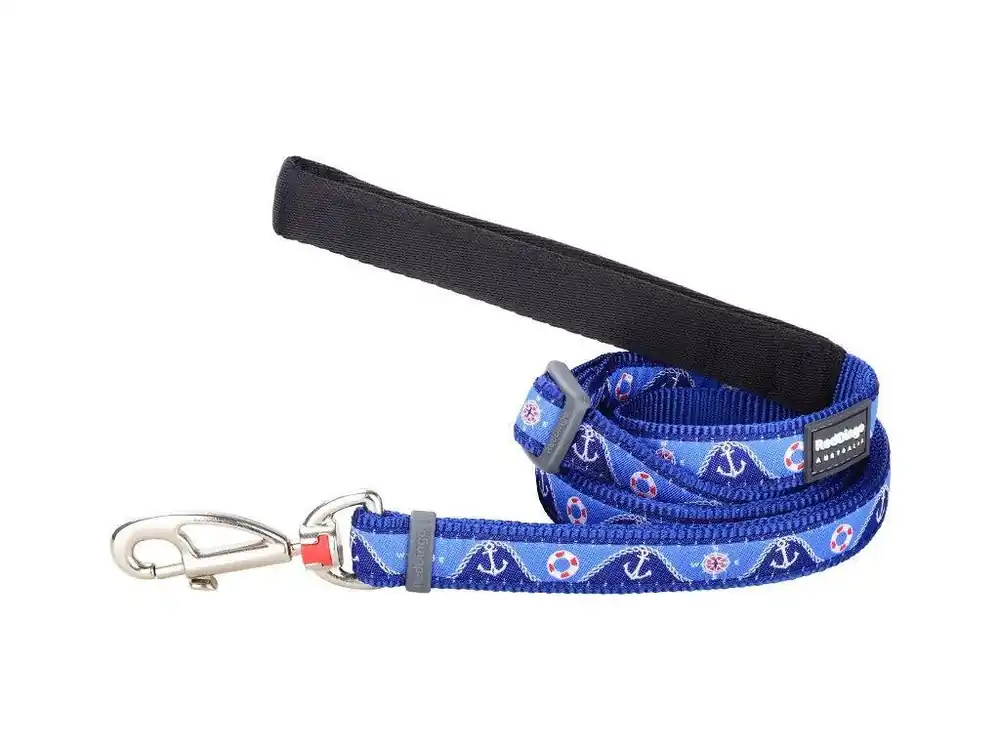 Super Cena Red Dingo vodítko – Nautical Dark Blue – 15 mm x 1,8 m