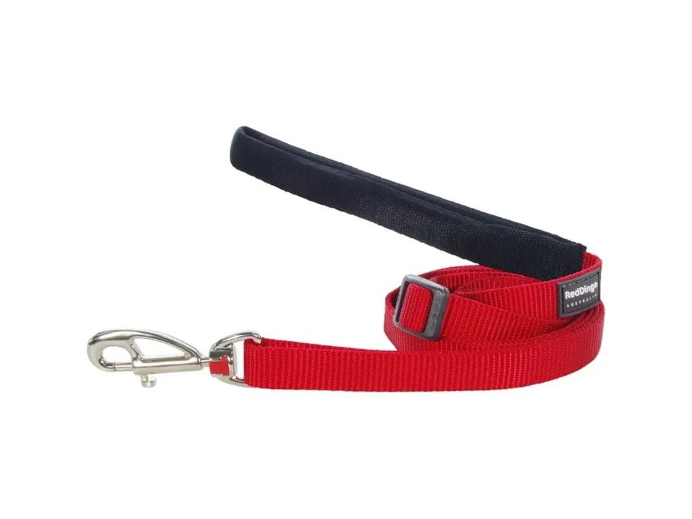 Ihned K Objednání Red Dingo vodítko – Red – 15 mm x 1,8 m