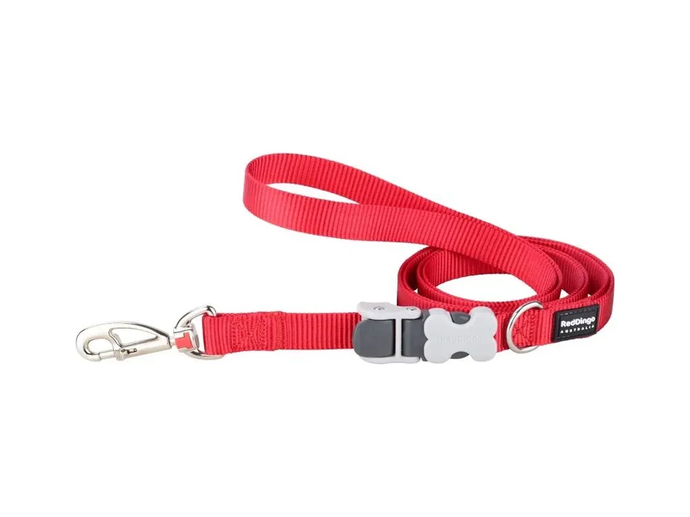 Red Dingo vodítko SuperLead – Red – 20 mm x 1,8 m Sleva