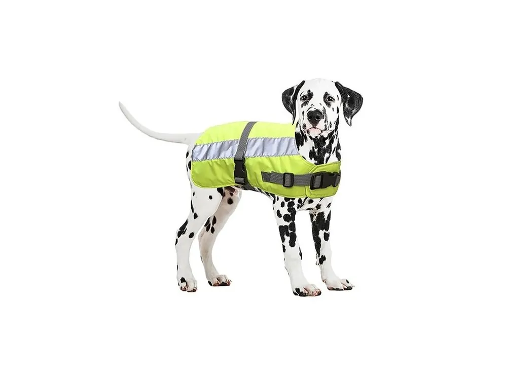 Vrácení Zdarma Reflexní vesta pro psa 55cm žlutá Duvo+