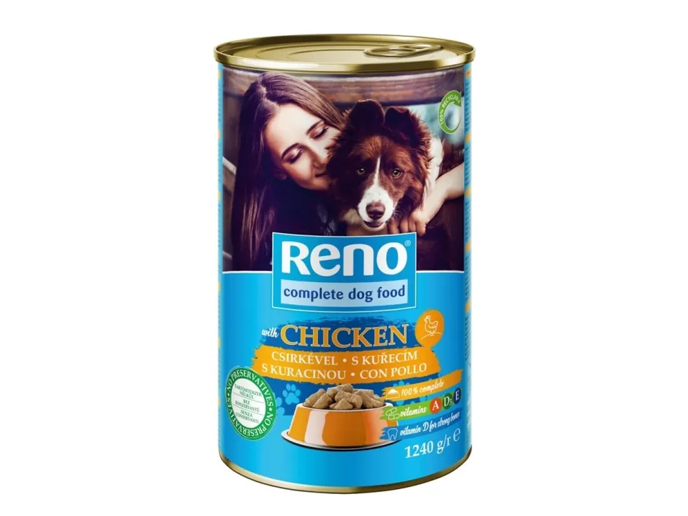 RENO Dog kuřecí, kousky 1240 g Nakupujte Hned