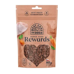 Rewards Dog kuřecí s mrkví a bazalkou 80 g - EXP 04.09.2025 Nakupujte Hned