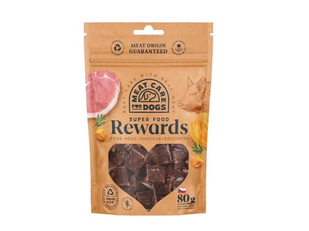 Rewards Dog vepřové s dýní a rozmarýnem 80 g - EXP 18.09.2025 Akce