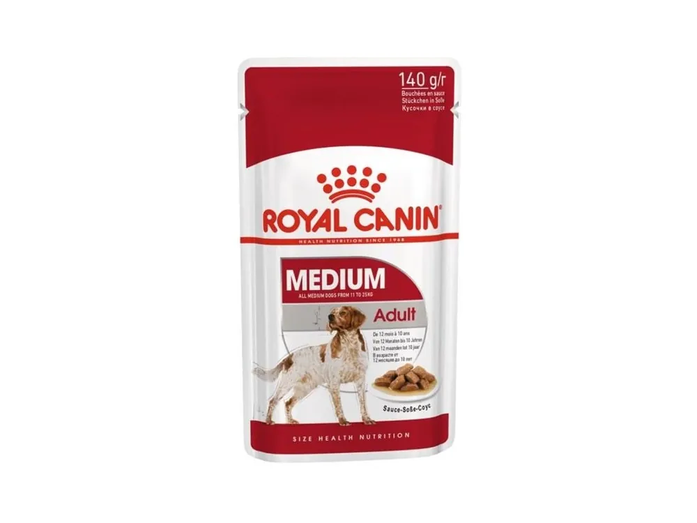 Originální Royal Canin - Canine kaps. Medium Adult 140 g - EXPIRACE 03.01.2026
