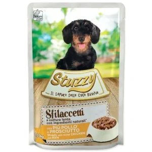 Stuzzy Dog kapsa Adult kuře/šunka 100g Horká Nabídka