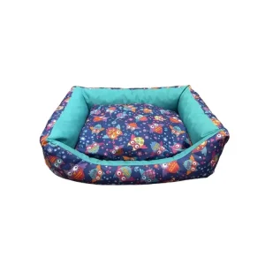 Časově Omezené Tenesco pelech pro psy Star fialový se sovami 60x44cm