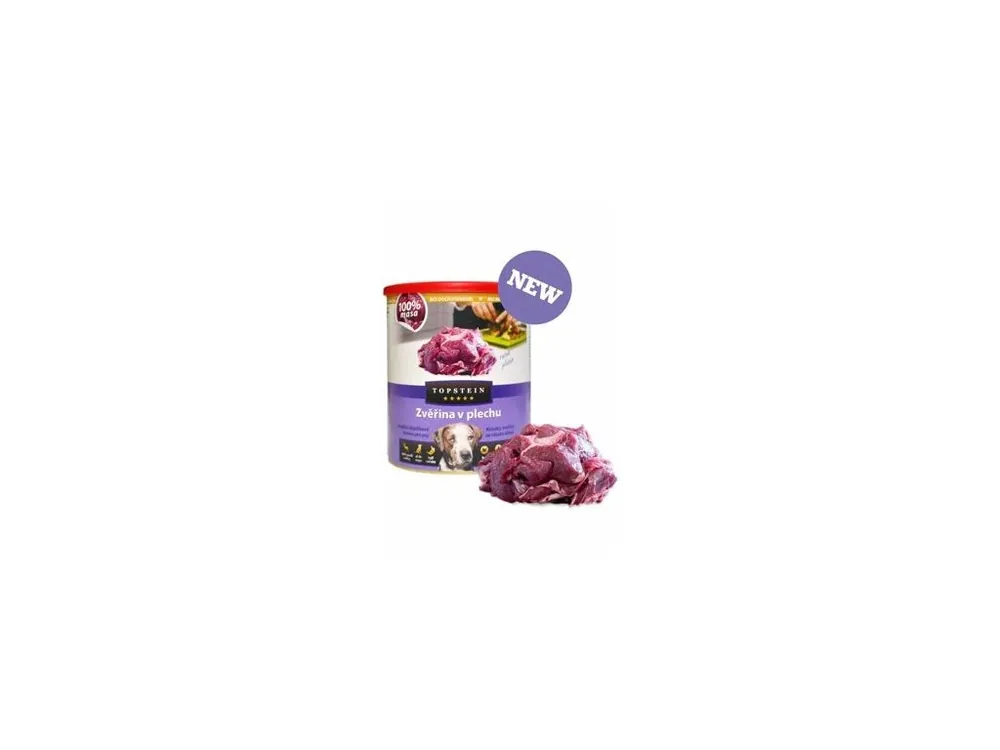 Topstein Zvěřina v plechu 800g Nejprodávanější