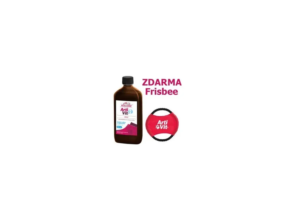 Speciální Cena VITAR ArtiVit Sirup 500ml+frisbee