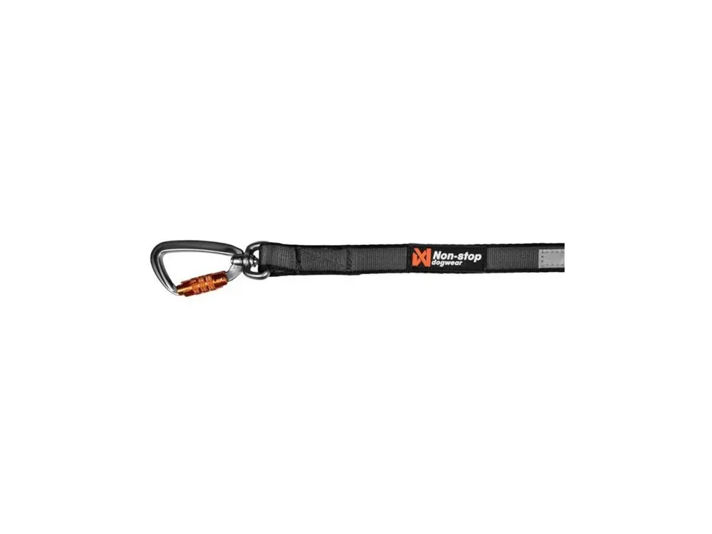 Vodítko pro psy Non-Stop dogwear Move 1,5m/10mm černé Poslední Šance