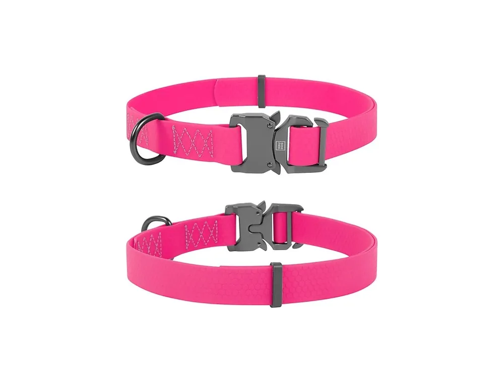 WAUDOG obojek voděodolný Collartex Fastex růžový (34-49cm/2,5cm) Finální Výprodej