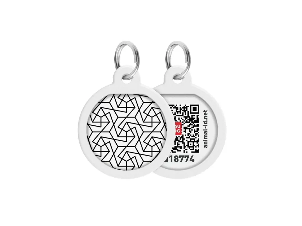 Sleva WAUDOG chytrá ID známka s QR tagem Geometrie