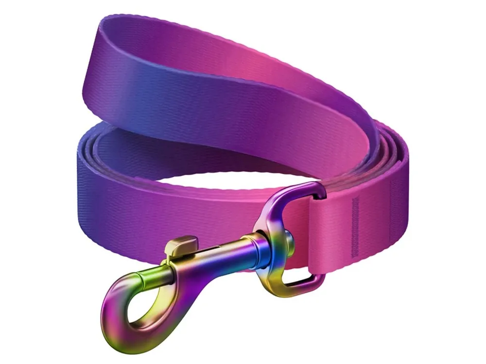 WAUDOG vodítko nylon Gradient fialovo-růžové (S/122cm/1,5cm) Pouze Dnes