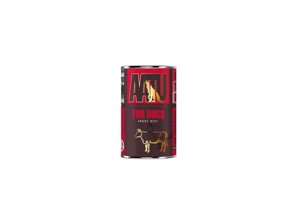 Značkový AATU Dog Angus Beef konz. 400g