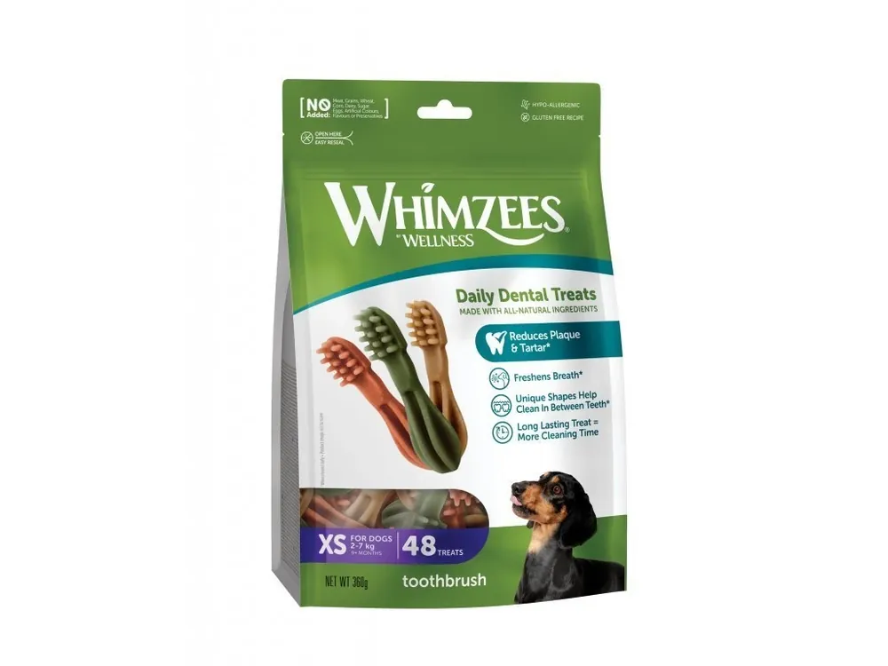 WHIMZEES Dental zubní kartáček XS 7,5g 48ks Levný