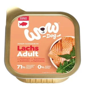Jen Po Omezenou Doba WOW paštika Losos s rajčaty Adult 150g