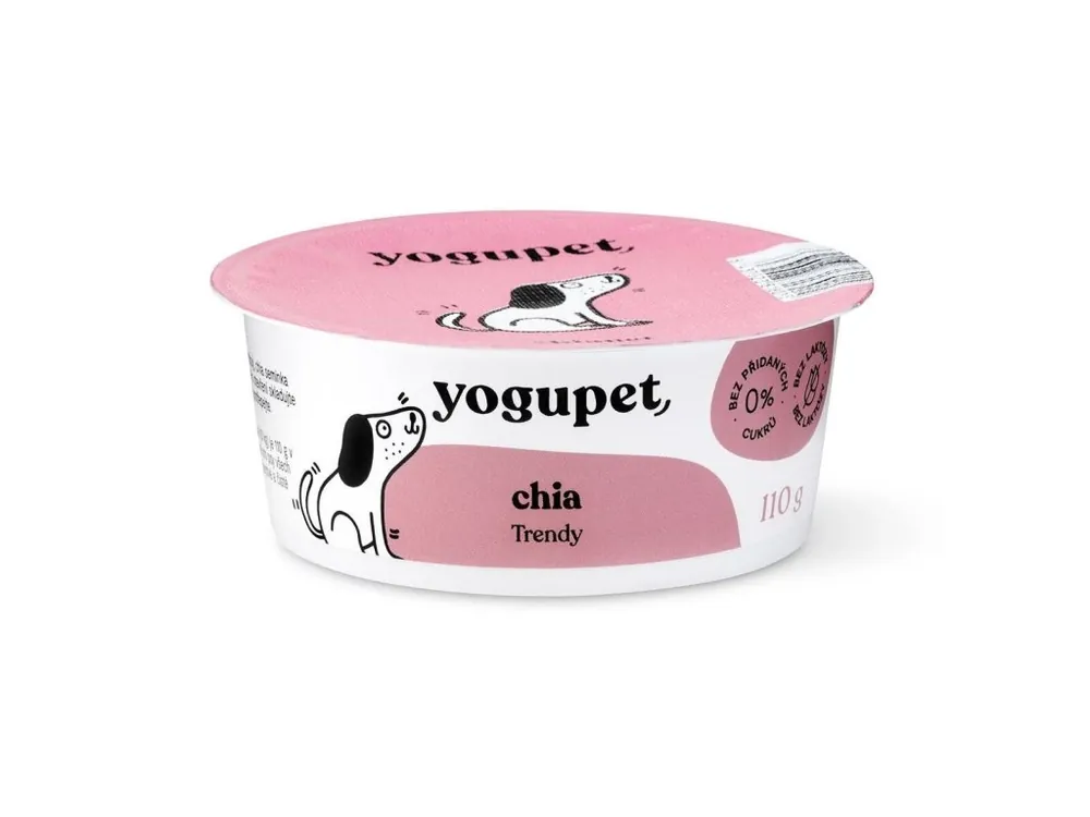 Yogupet Jogurt pro psy – s chia semínky Speciální Cena