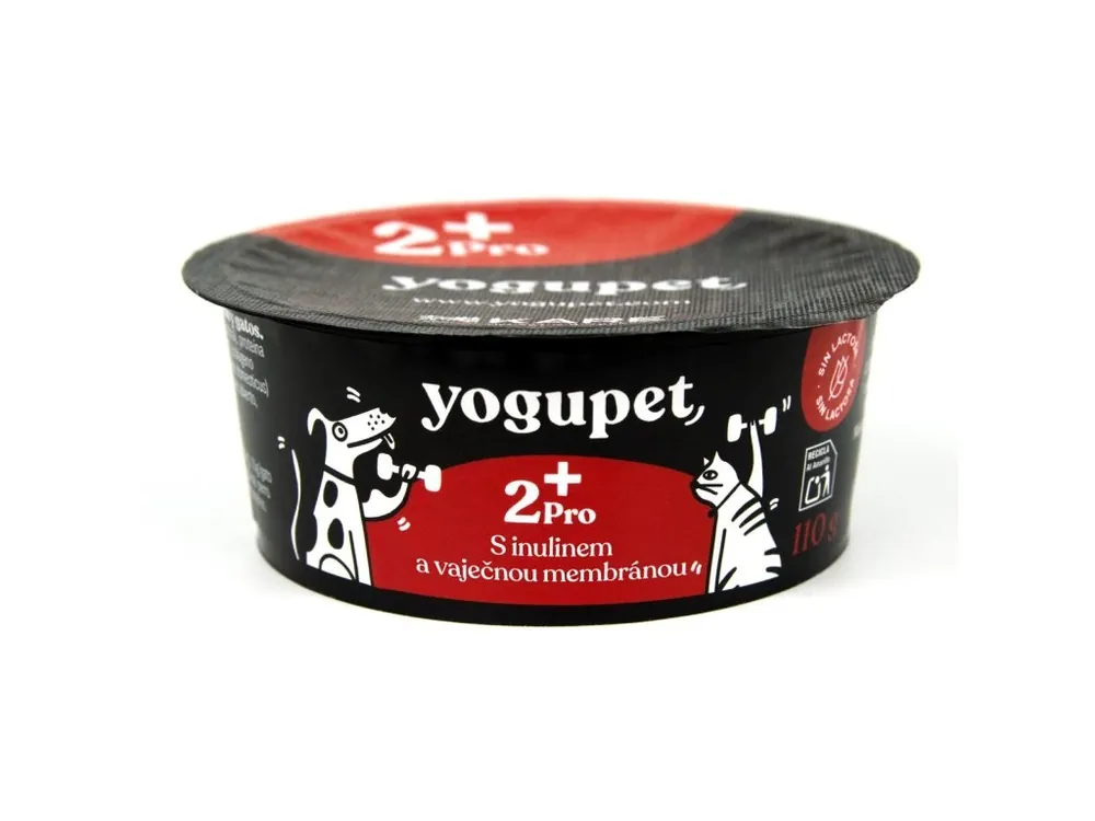 Oblíbený Yogupet Jogurt pro psy a kočky 2+Pro – s vaječnou membránou