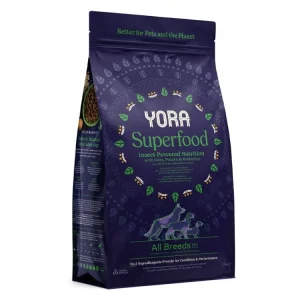 Objednat Nyní YORA Dog Adult z hmyzu Superfood All Breeds 12kg