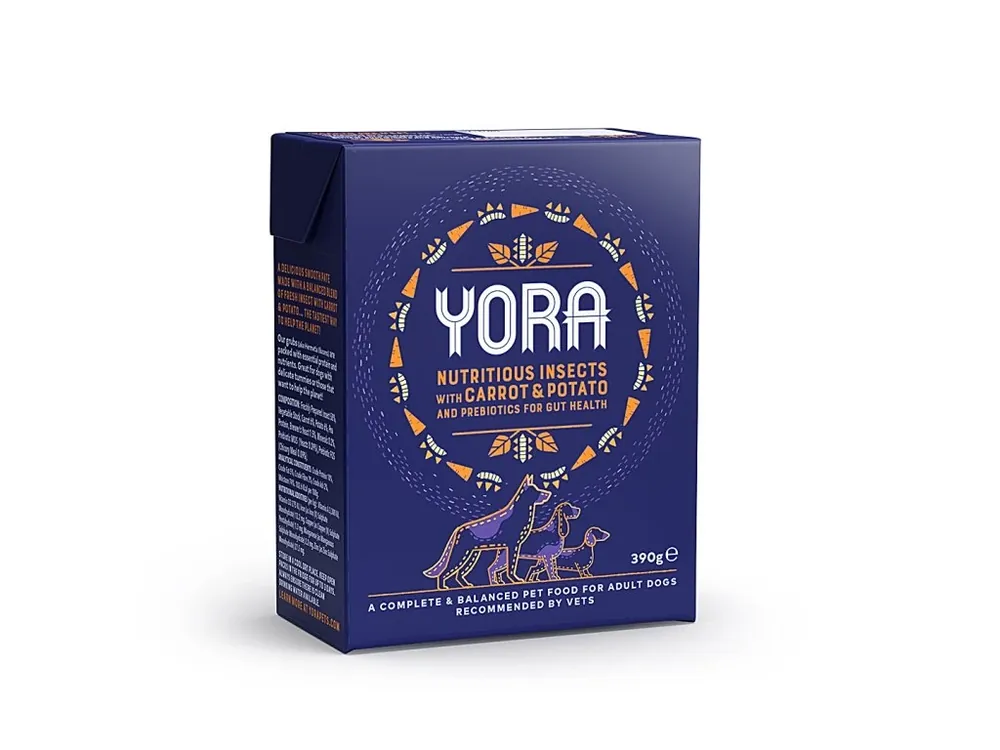 Objednat Nyní YORA paštika z hmyzu s mrkví a bramborem 390g