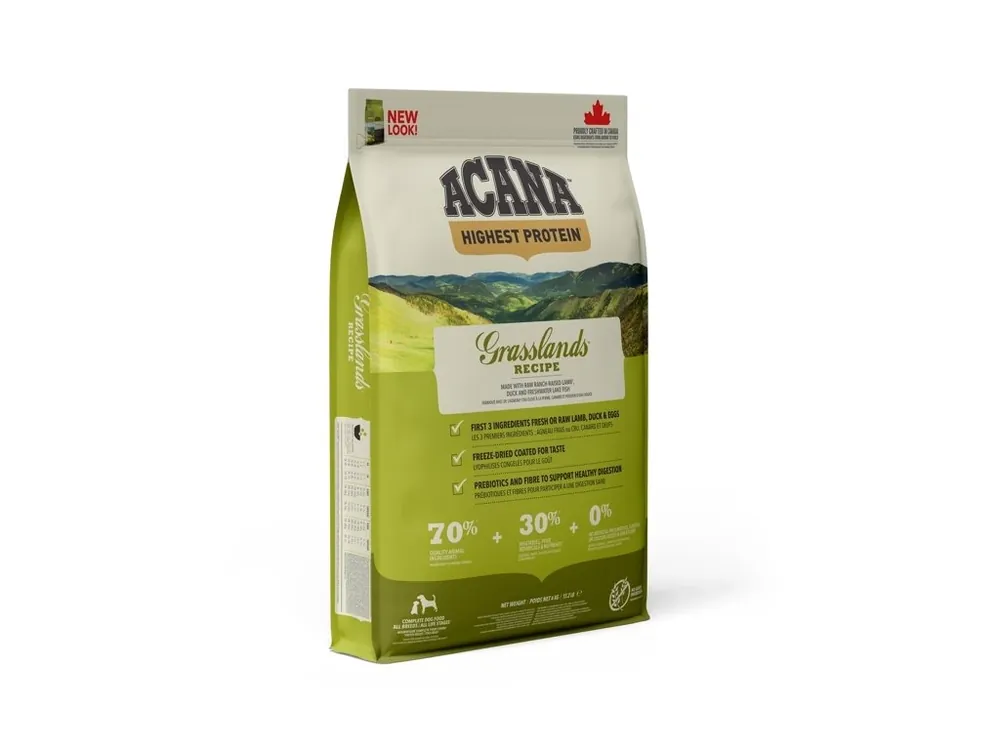 ACANA GRASSLANDS DOG 6 kg Časově Omezené