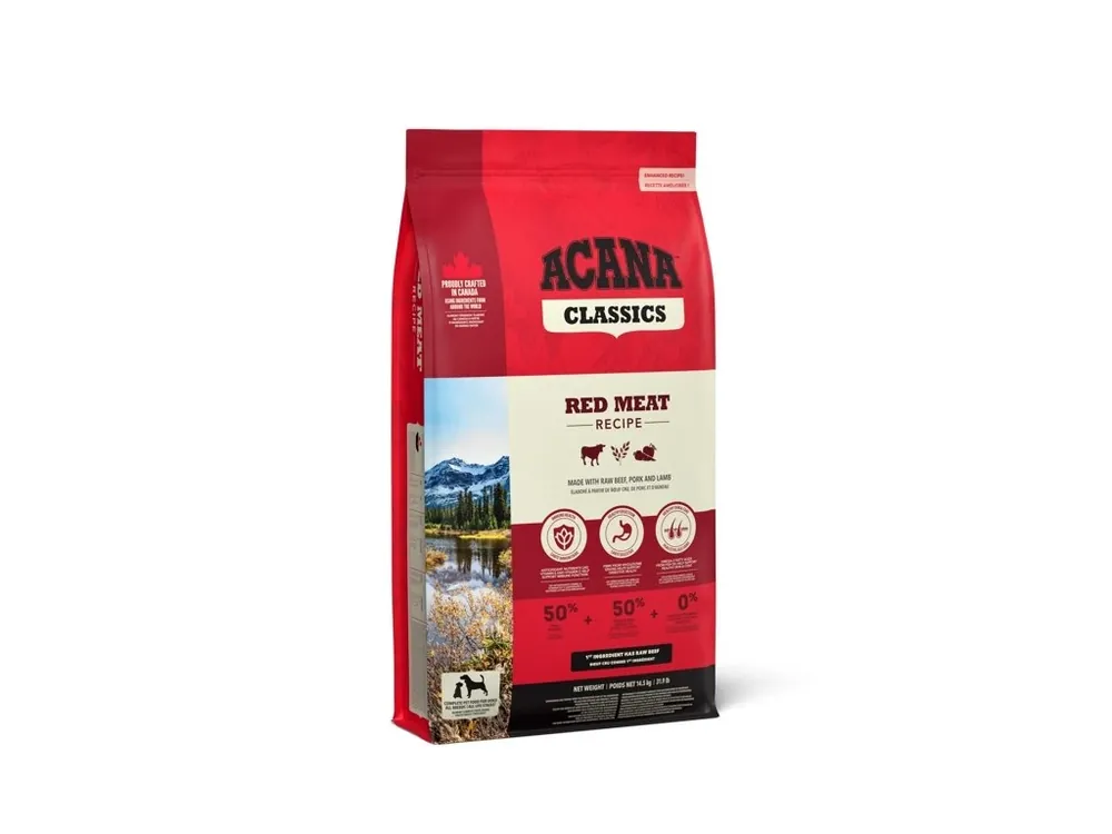 Nejlepší Cena ACANA RED MEAT 14,5 kg CLASSICS
