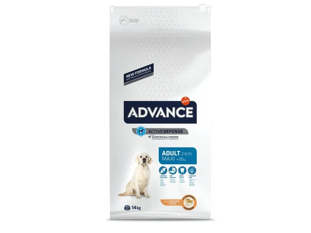 ADVANCE DOG MAXI Adult 14kg Výhodná Nabídka