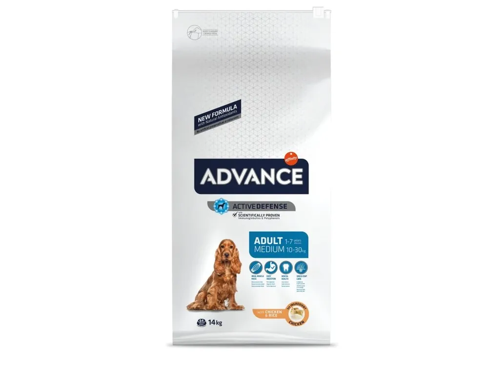 Ihned K Objednání ADVANCE DOG MEDIUM Adult 14kg