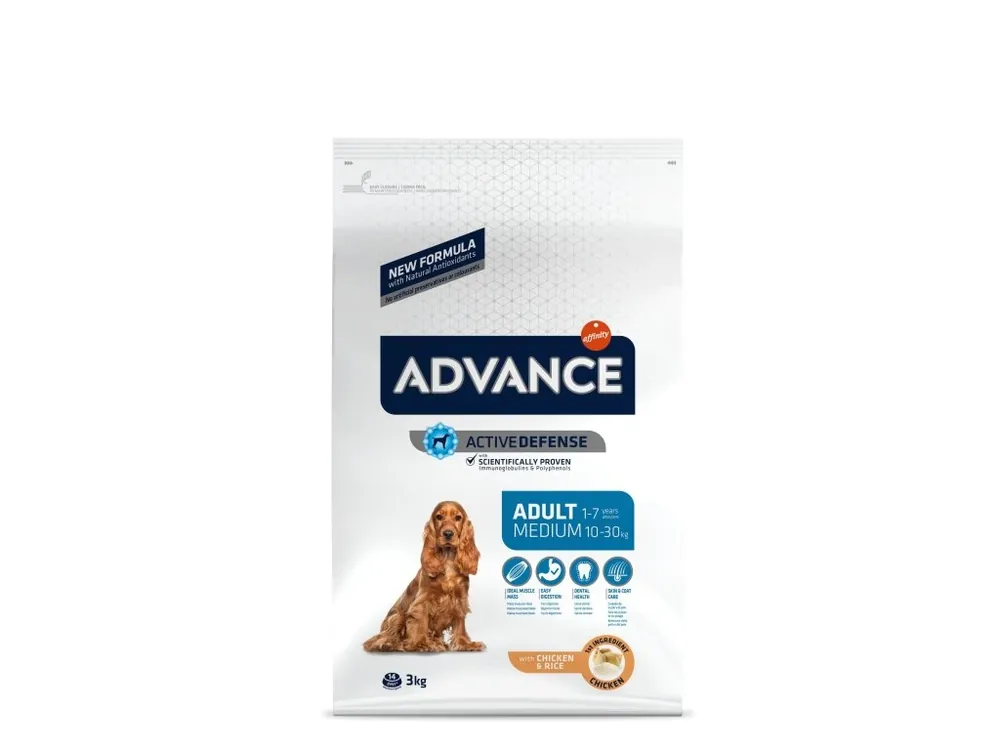 Nakupujte Hned ADVANCE DOG MEDIUM Adult 3kg