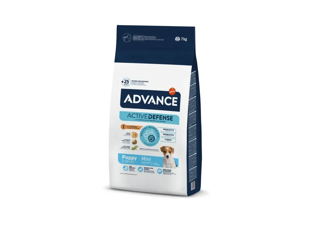 Akční Nabídka Advance puppy protect mini kure a ryze 7kg