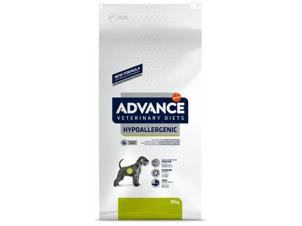 Akční Cena ADVANCE-VD Dog Hypoallergenic 10kg