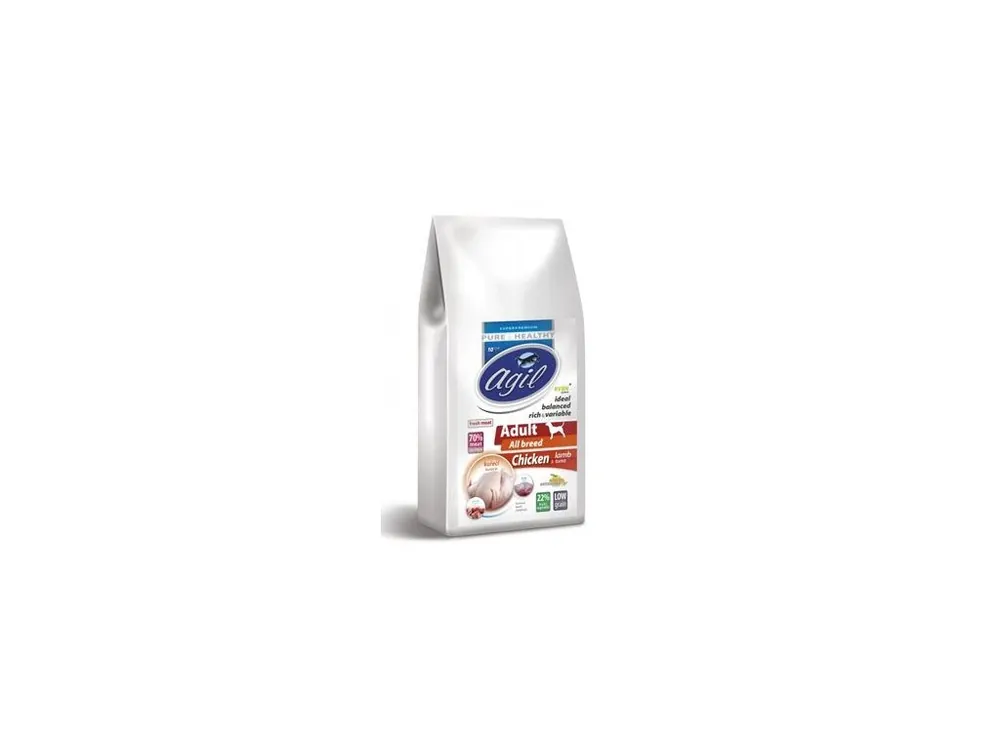 Agil Adult All Breed Low Grain Chicken&Lamb&Tuna 10kg Ihned K Objednání
