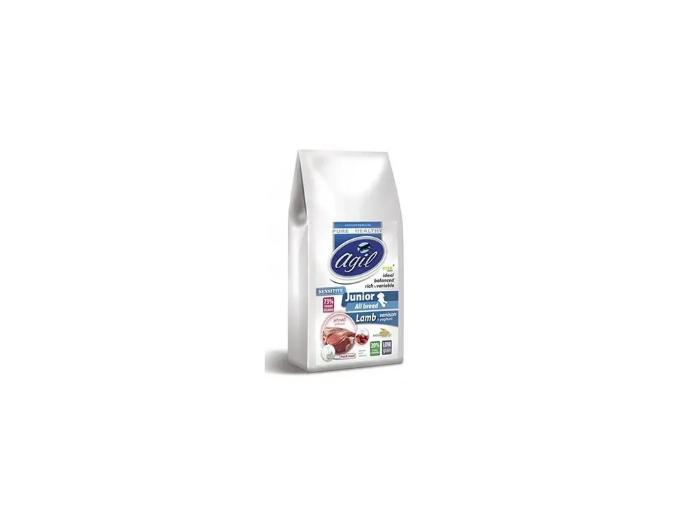 Víkendová Akce Agil Junior All Breed Sensitive GF Lamb&Venison 10kg