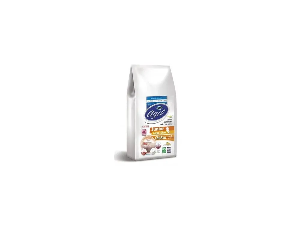 Akční Cena Agil Junior Large&Giant Low Grain Chick&Lamb&Tuna 2kg