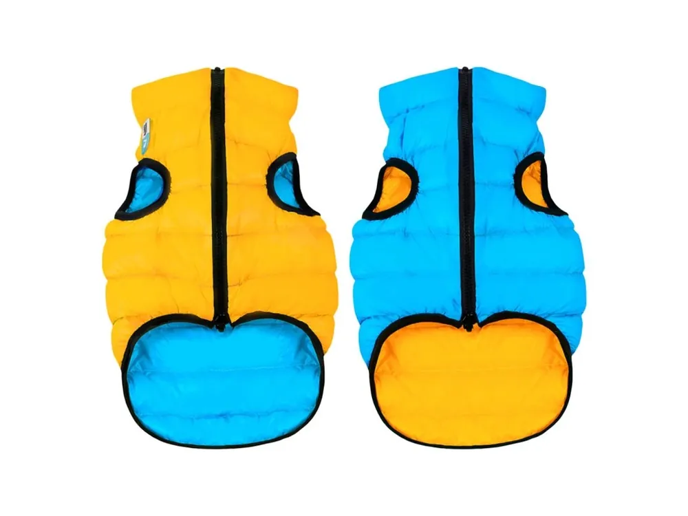 AiryVest bunda pro psy žlutá/modrá S 35 Kup Teď