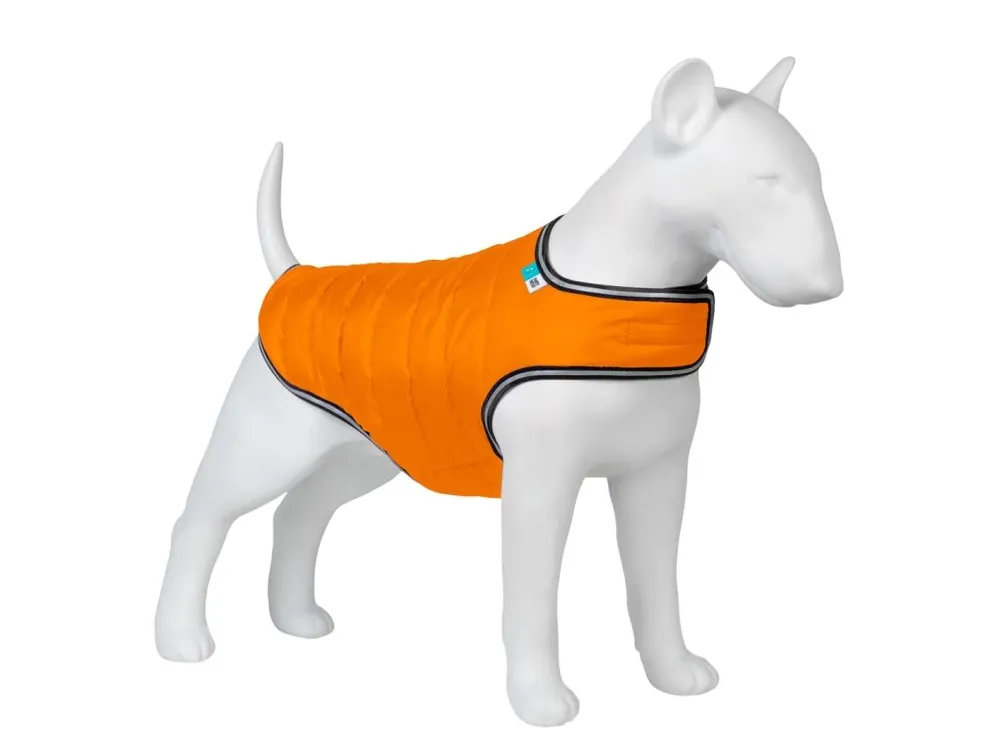 AiryVest Coat obleček pro psy oranžový M Levný