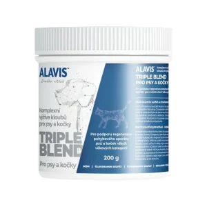 Rychlé Dodání ALAVIS™ Triple Blend pro psy a kočky 200g