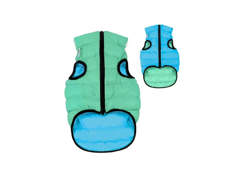 AiryVest Lumi bunda pro psy luminiscenční/modrá XS 25 Autentický