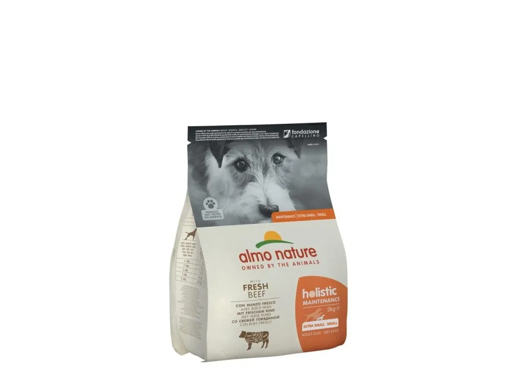 Almo Nature Holistic Maintenance XS-S - s čerstvým hovězím 2kg Pouze Dnes